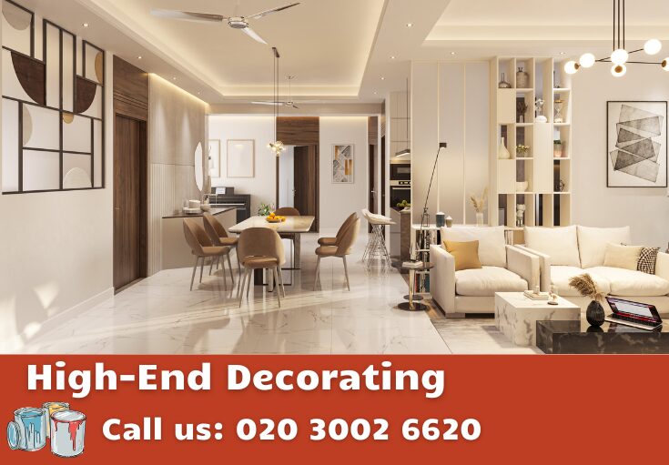 high-end decorating Mayfair